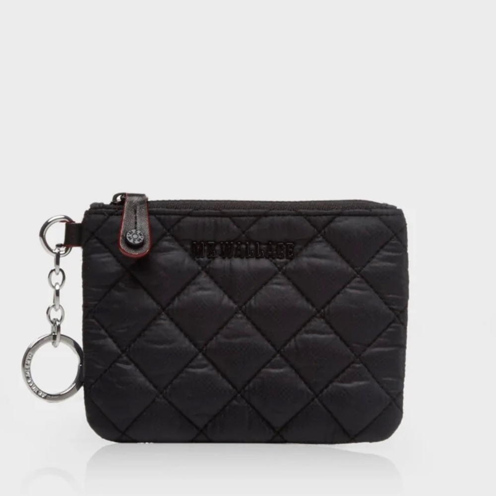 Black Flat Metro Key Pouch